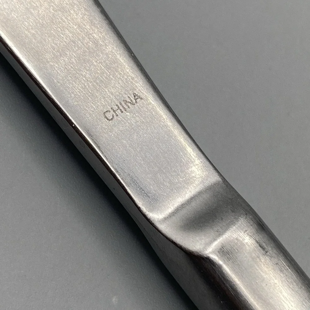 Studio William Stainless LARCH SATIN 5pcs DINNER KniveS 9.25in Flatware